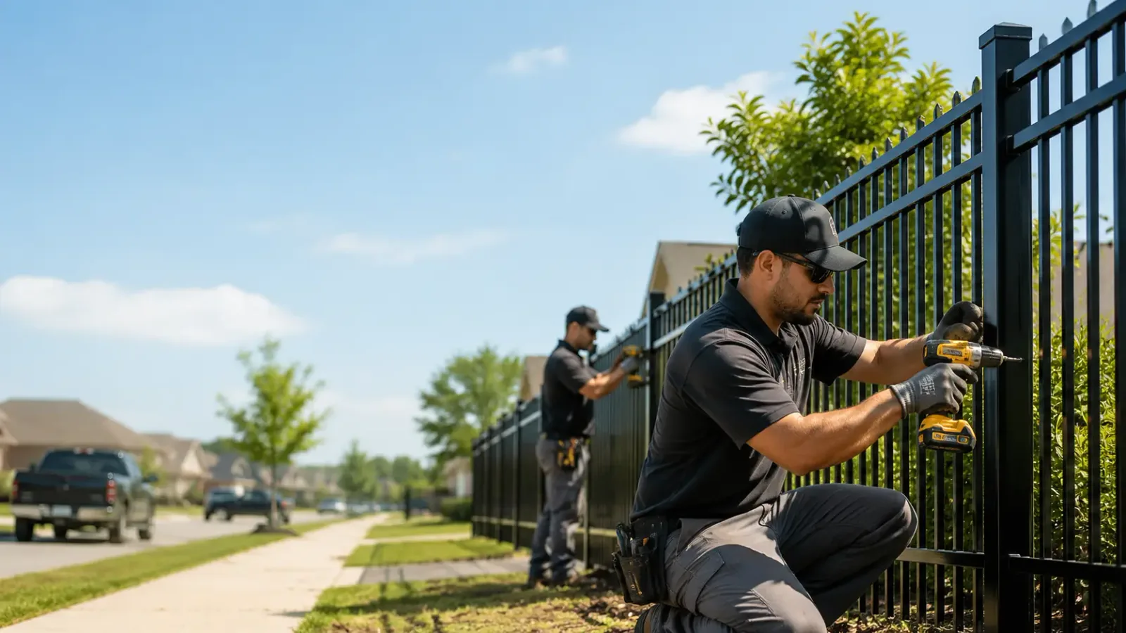 Metal Fence Installation in Morristown, TN